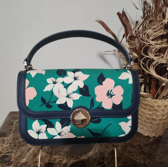 Kate Spade Floral 2way Crossbody with Dustbag EUC - Picture 9 of 16